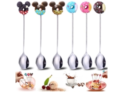 Algodão Resistente Ao Calor, Conjunto De Dois, Alça Para Pendurar, Fácil De Cuidar, Design Criativo De Rosquinha, Bonito E Atraente, Utensílios De Coz
