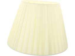 Abajur De Mesa Plissado Em Tecido, Ideal Para Quarto E Sala De Estar.