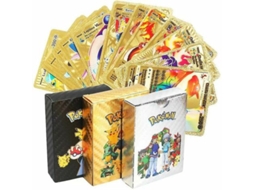 Cartas de Jogo 55 Cartas em Cor Prateada em Caixa COZEVDNT