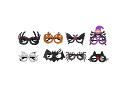 8 Óculos Engraçados para Halloween Decoração para Festas NEVEANCE