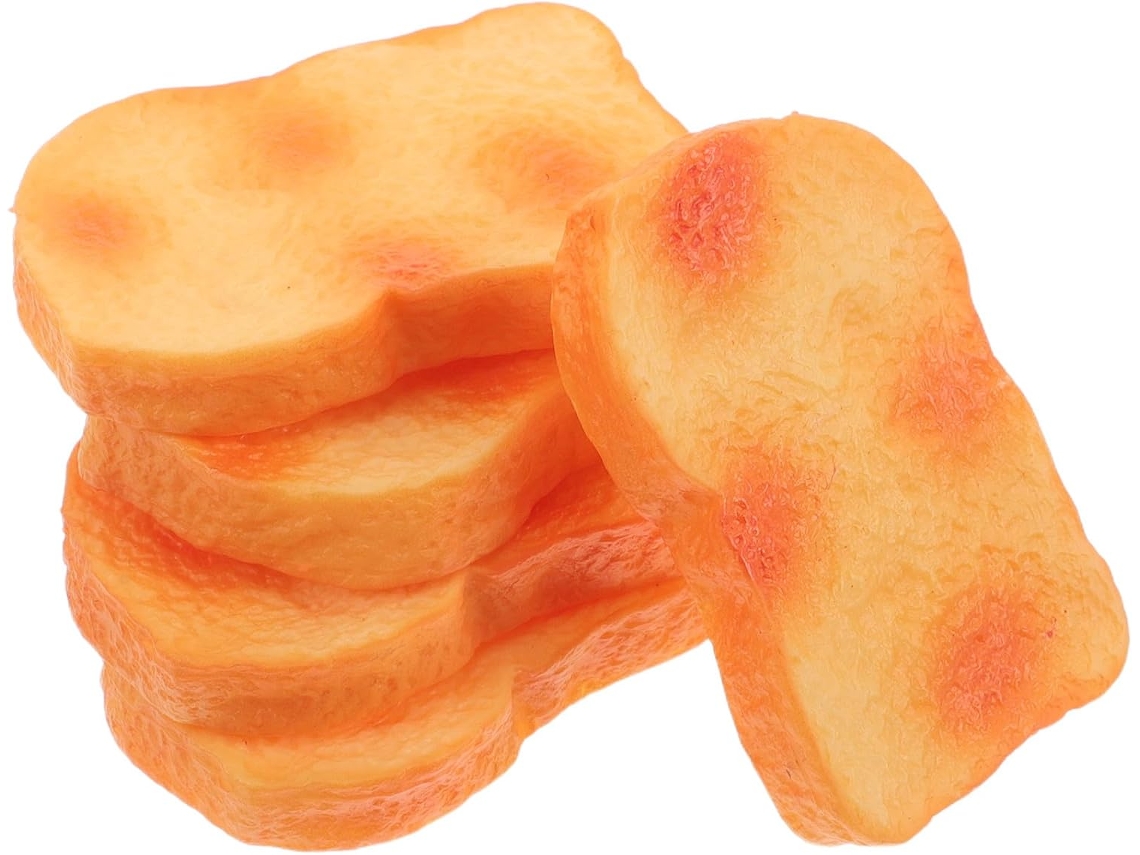 Conjunto de 10 Fatias de Pão Falsas Infantil CHABERLU
