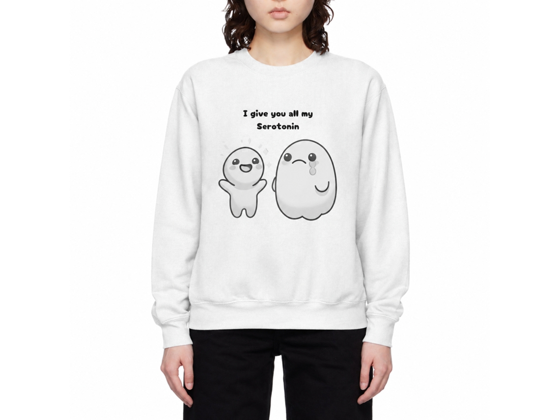 Moletom Rockinstone All My Serotonin - Estilo de Designer Exclusivo