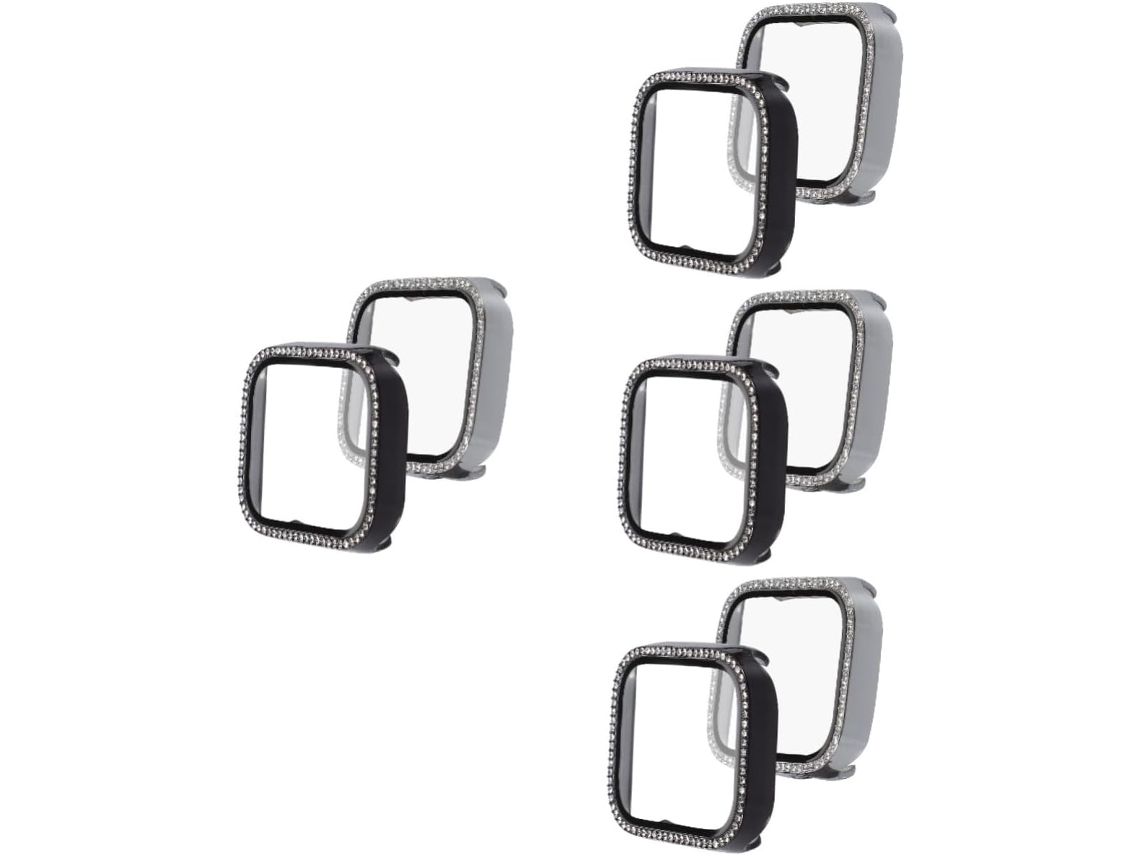 Conjunto De 8 Capas Protetoras Vidro Temperado Para Smartwatch Com