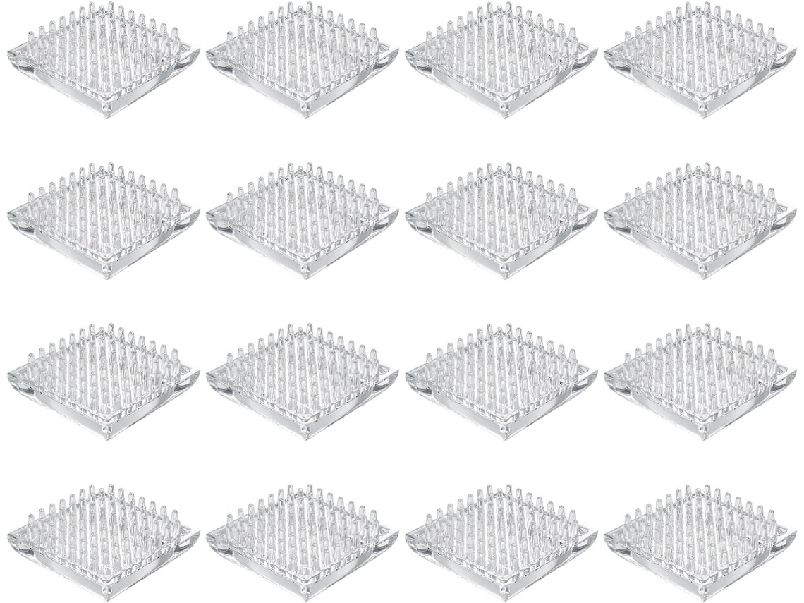 Conjunto De 16 Protetores Quadrados Para Móveis, 5 X Cm, Plástico
