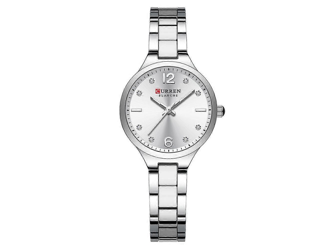 Relógio Feminino Curren Casual Com Pulseira De Aço