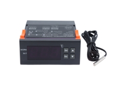Controlador De Temperatura Digital Com Tela Lcd E Sonda, Termostato Eletrônico Ac220v/5a