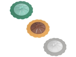 2026 3 Peças Tampa de Drenagem de Silicone Plug para Pia Coletor de Cabelo Chuveiro Banheira Cozinha Selagem Redonda