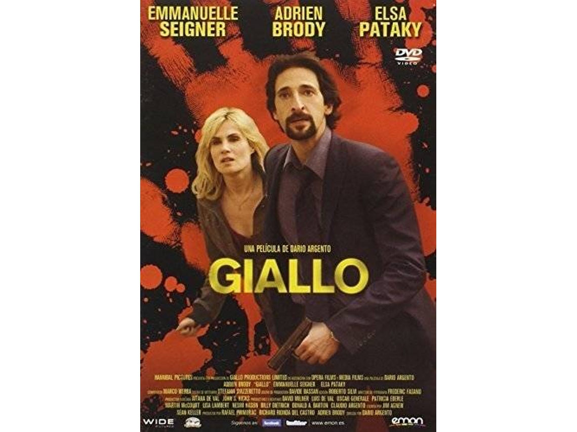 DVD Giallo (Edição em Espanhol)