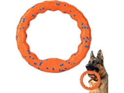 Anel de Brinquedo para Cães, Resistente e Duradouro, Roer, Caçar, Treino Flutuante, Educativo, Divertido, Ergonômico, Uso STELASPLEN