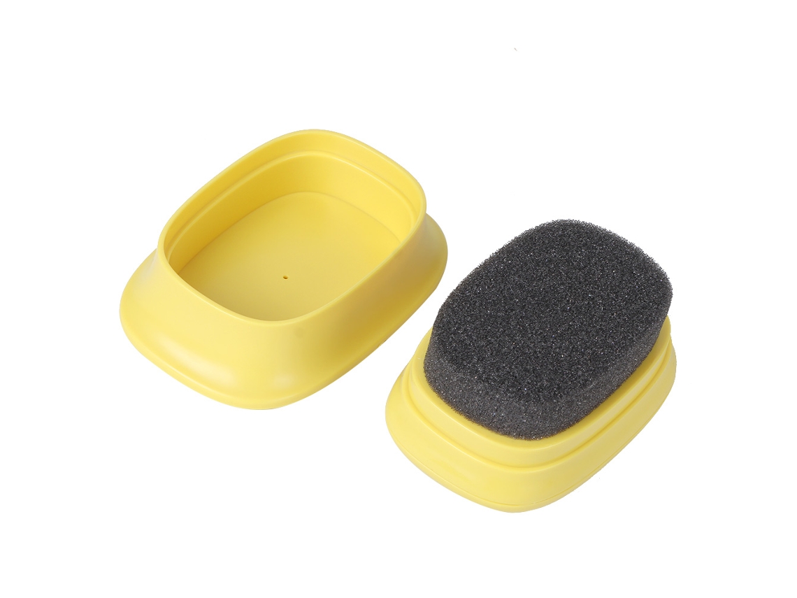 Escova de Limpeza e Creme de Sapato Amarelo | S/MARCA