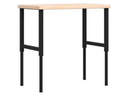 Workbench, Workbenches Vidaxl Marrom Madeira De Carvalho (100 X 60 X (73-99.5) Cm)
