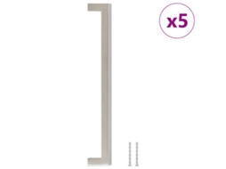 Cabinet Handle, Cabinet Handles Vidaxl Prateado Aço Inoxidável (224 Mm)