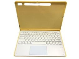 Capa de Teclado Bluetooth para iPad 2018 com Tela Sensível ao Toque e Retroiluminação em Sete Cores XIAOMOYU