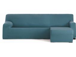 Capa de Chaise Longue Direita para Braço Curto EYSA Premium Bronx Tecido Multielástico (250-310 cm - Poliéster - Verde Esmeralda)