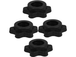Mobestech Conjunto De 4 Porcas Segurança Antiderrapantes Para Barras