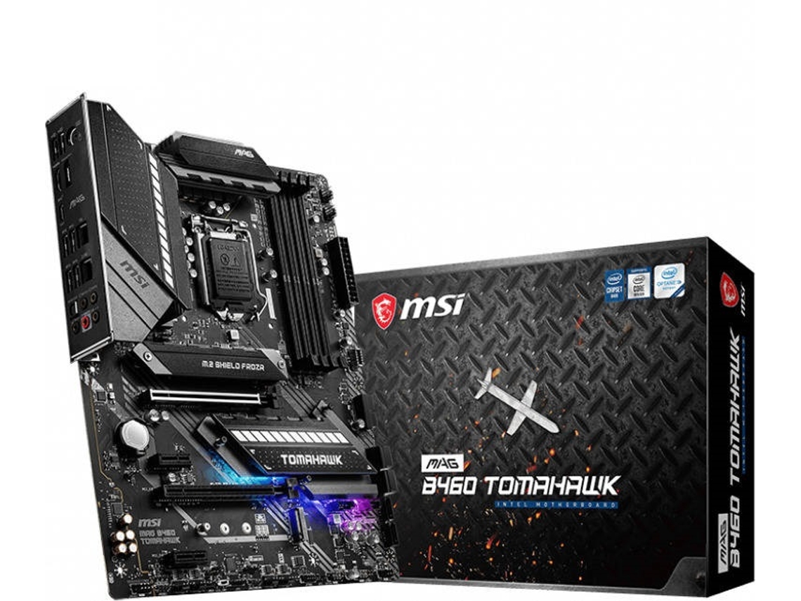 Motherboard MSI ‎MSI MAG B460 Tomahawk (Socket LGA 1200 - Intel B460 - ATX)