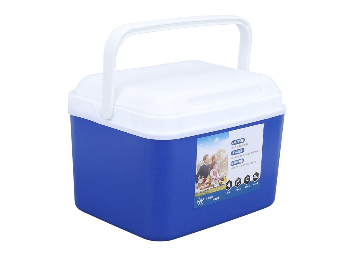 Caixa Térmica Portátil De 5l, Grande Capacidade, Multifuncional, Mantém Os Alimentos Frescos E As Bebidas Geladas, Caixa Térmica Rígida Isolada Para V