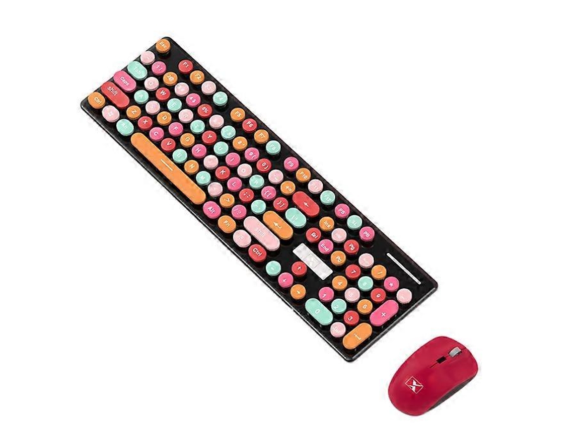 Conjunto De Teclado E Mouse Sem Fio Recarregável Para Laptop Ly Ebike
