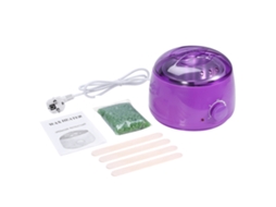 Kit De Máquina De Cera Depilatória Beauty Body Com Aquecedor E Cera Aloe Para Remoção De Cabelo