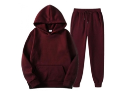 Conjunto de Moletom com Capuz para Homem NVF