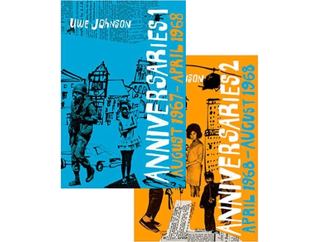 Livro Anniversaries de Uwe Johnson