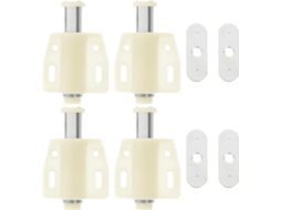 Conjunto De 4 Fechos Magnéticos Pressão Para Armários E Gavetas, Com