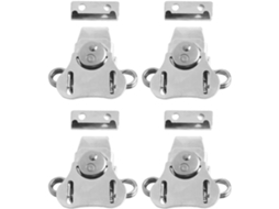 Conjunto de 4 borboletas com motivos de mola para decorar guarda-roupas, gavetas e outros objetos.