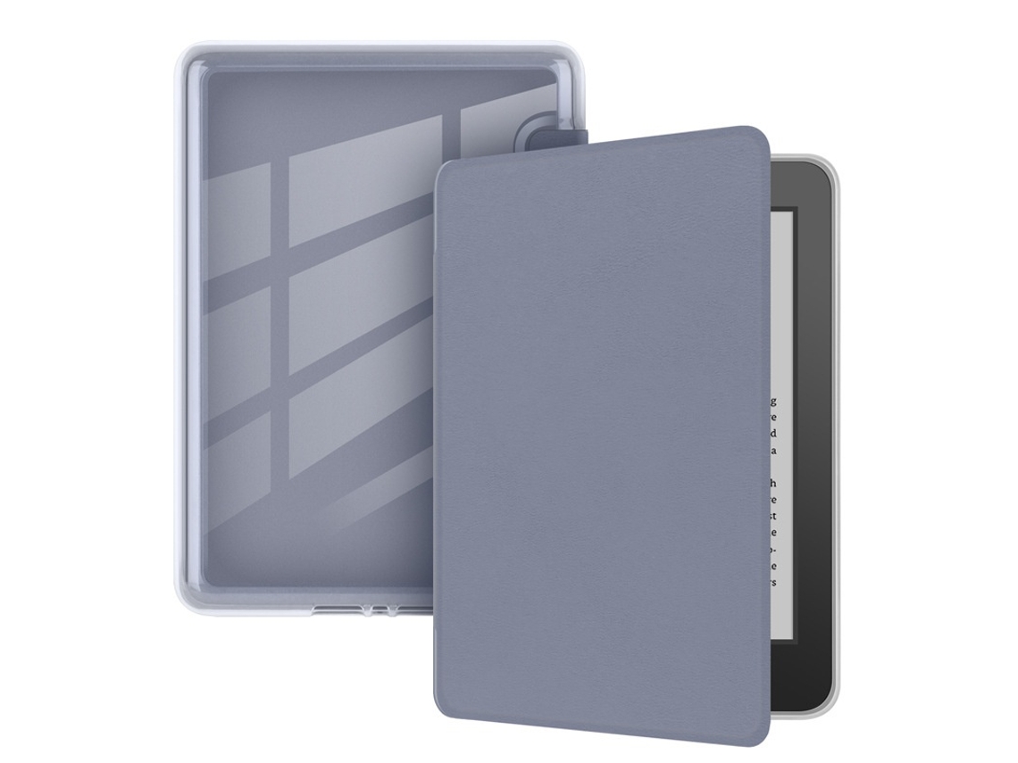 Capa Protetora Para E-reader Compatível Com Kindle (2024)/rs23cv 6 Em Pu, Roxo Elysve
