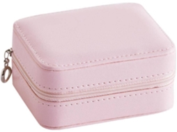 Caixa De Joias Espelhada Rosa*