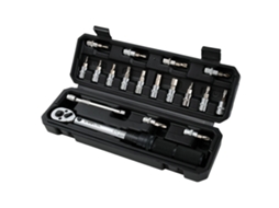 Chave de Torque Ajustável 2-20nm 1/4 polegada com Bits e Caixa | S/MARCA