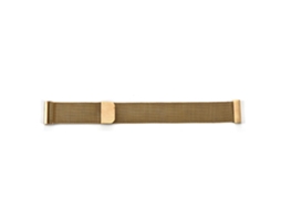Cinto Relógio Aço Inox Fivela Magnética Moda Qualidade 20mm Dourado
