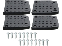 Kit De Substituição Com 4 Peças Almofadas Antiderrapantes Para