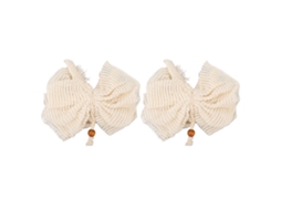 2pcs Esponja De Baño De Ramie Exfoliante Para Ducha
