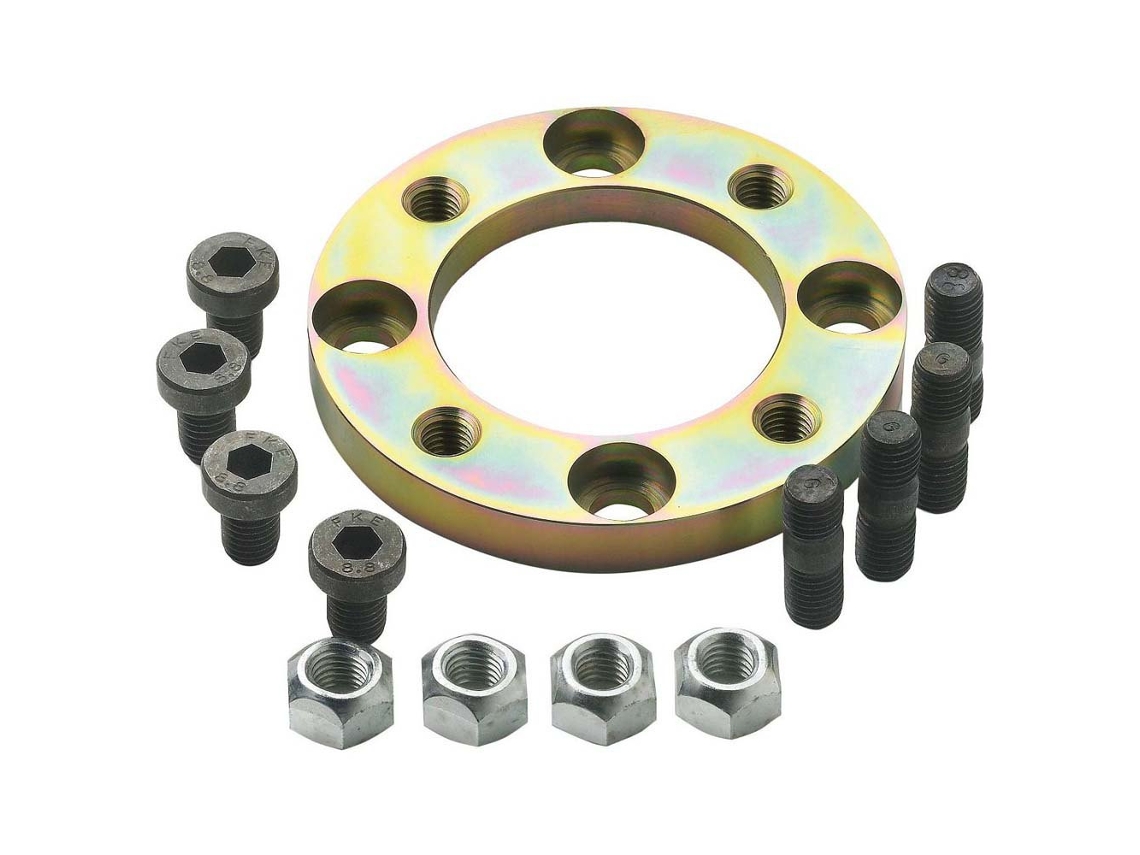 Flange Do Adaptador Volvo Ms10A/L-Ms15A/L-Ms25A/L Prateadovetus