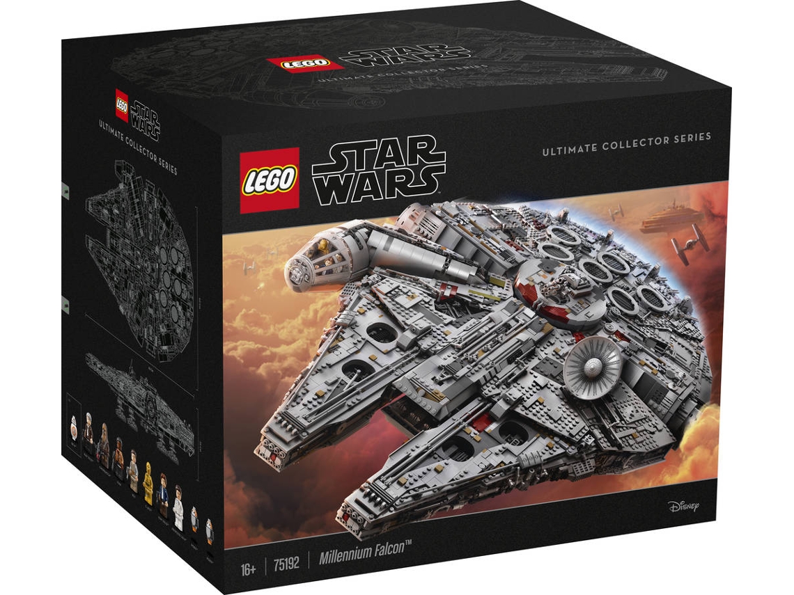 LEGO Star Wars: Millennium Falcon - 75192 (Idade mínima: 16 - 7541 Peças)