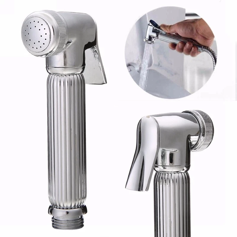 Pulverizador De Bidê De Aço Inoxidável Para Banheiro E Chuveiro Prata SUNNY SPACES