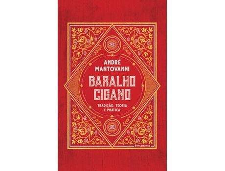 Livro Baralho Cigano pocket de André Mantovanni (Português)