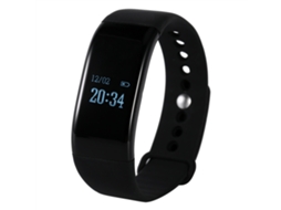 Pulseira inteligente com conexão Bluetooth e monitoramento de frequência cardíaca EOOCOO