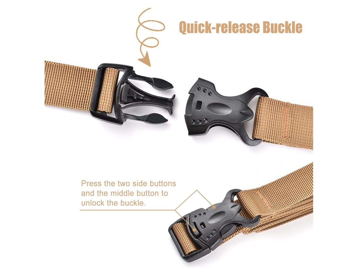 4 Pack Correias Ajustáveis 53x1 Polegada com Fivela Rápida