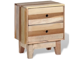 Bedside Cabinet, Bedside Cabinets Vidaxl Bege Madeira