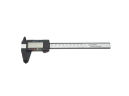 Pie De Medir Digital Electrónico Com Tela Lcd 6 Polegadas/150mm Ferramenta De Medição Conversão Polegadas/milímetros Pa66 Preto