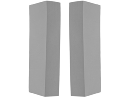 Pacote Com 2 Tiras Absorventes De Esponja Pva Cinza De 170x70x30 Mm Para Suporte.
