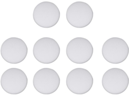 Villcase 12 Unidades De Protetores Silicone Para Maçanetas Portas, Autoadesivos, Para Proteção De Paredes