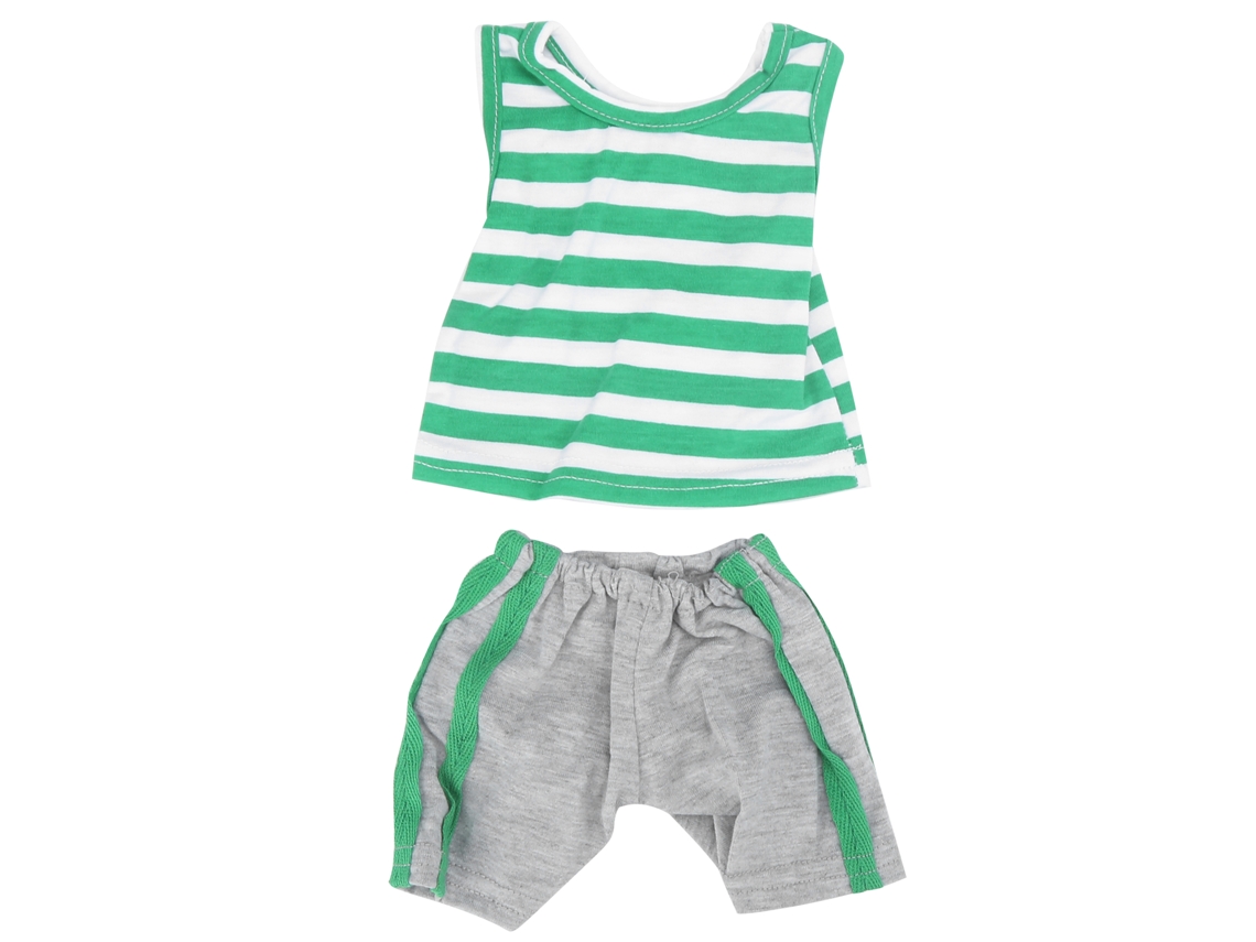 Roupa Esportiva Para Boneca 18 Polegadas Conjunto Camisa E Calças Presente Infantil