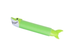 Primerox brinquedo de Água de Espuma Tubarão Verde para Piscina Praia Verão Infantil