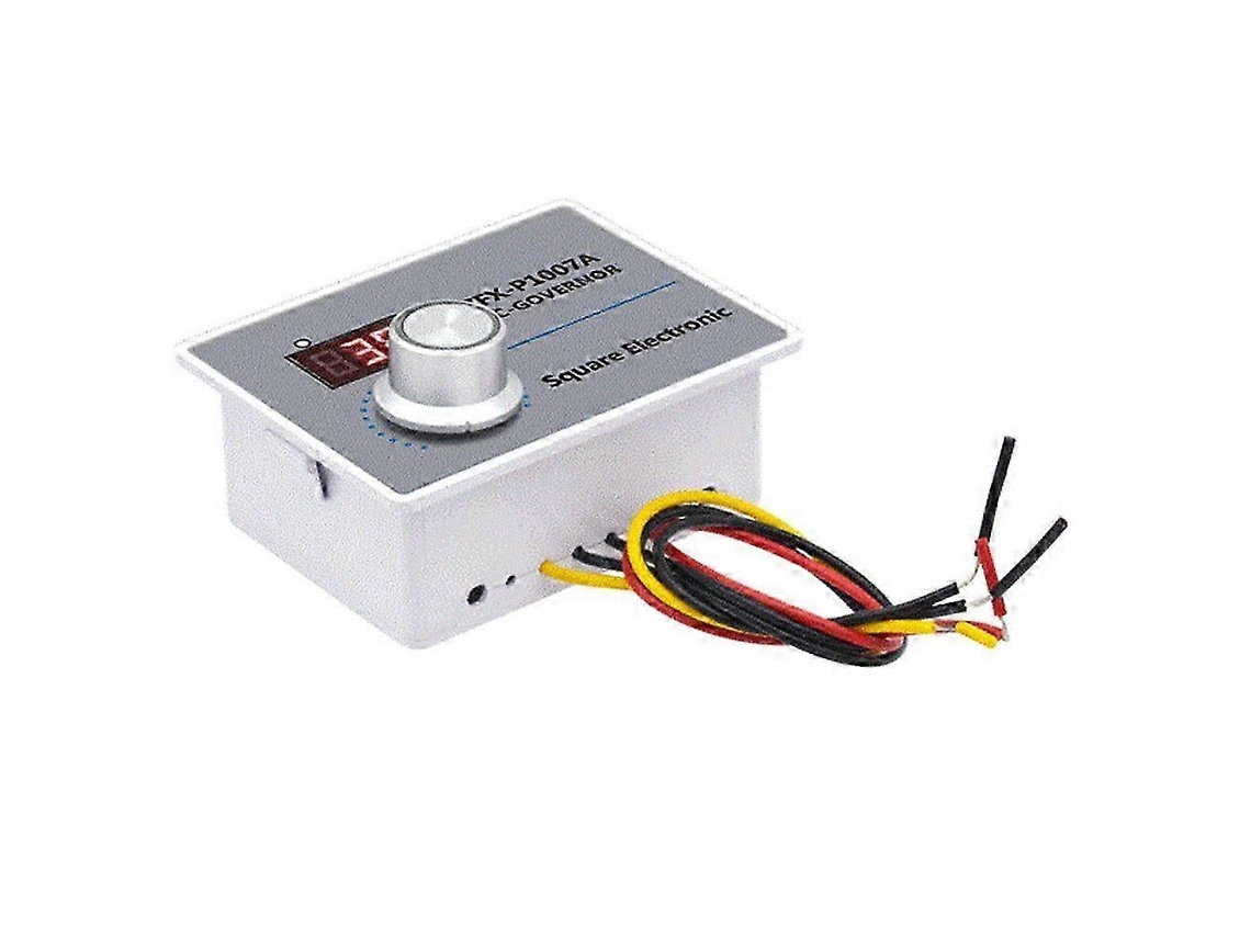 Zfx-p1007a Digital Display Speed Controller Waterproof Stepless Speed Regulator Governor 500w Ac 220v Control Switch