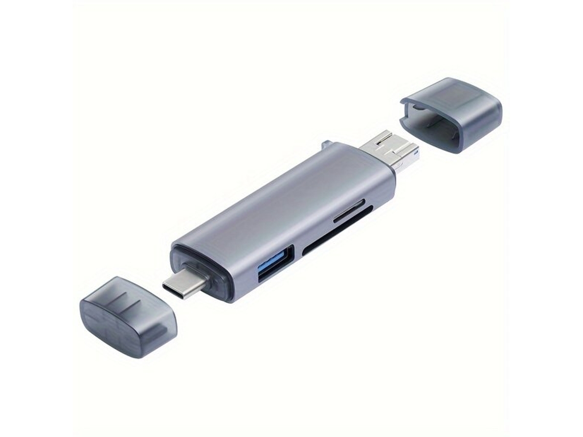 Leitor De Cartão Usb 3.0 Multifuncional Longo Tipo C. Tadvyyvayotoy
