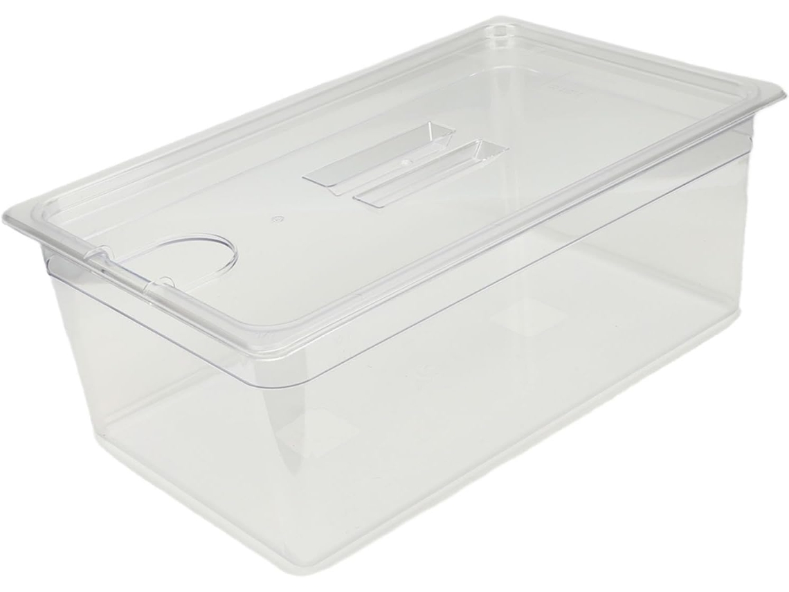 Recipiente Sous Vide, Tanque De Água Transparente Em Pp Para Cozimento Lento Com Tampa, Grande Capacidade De 25l, 32x 52