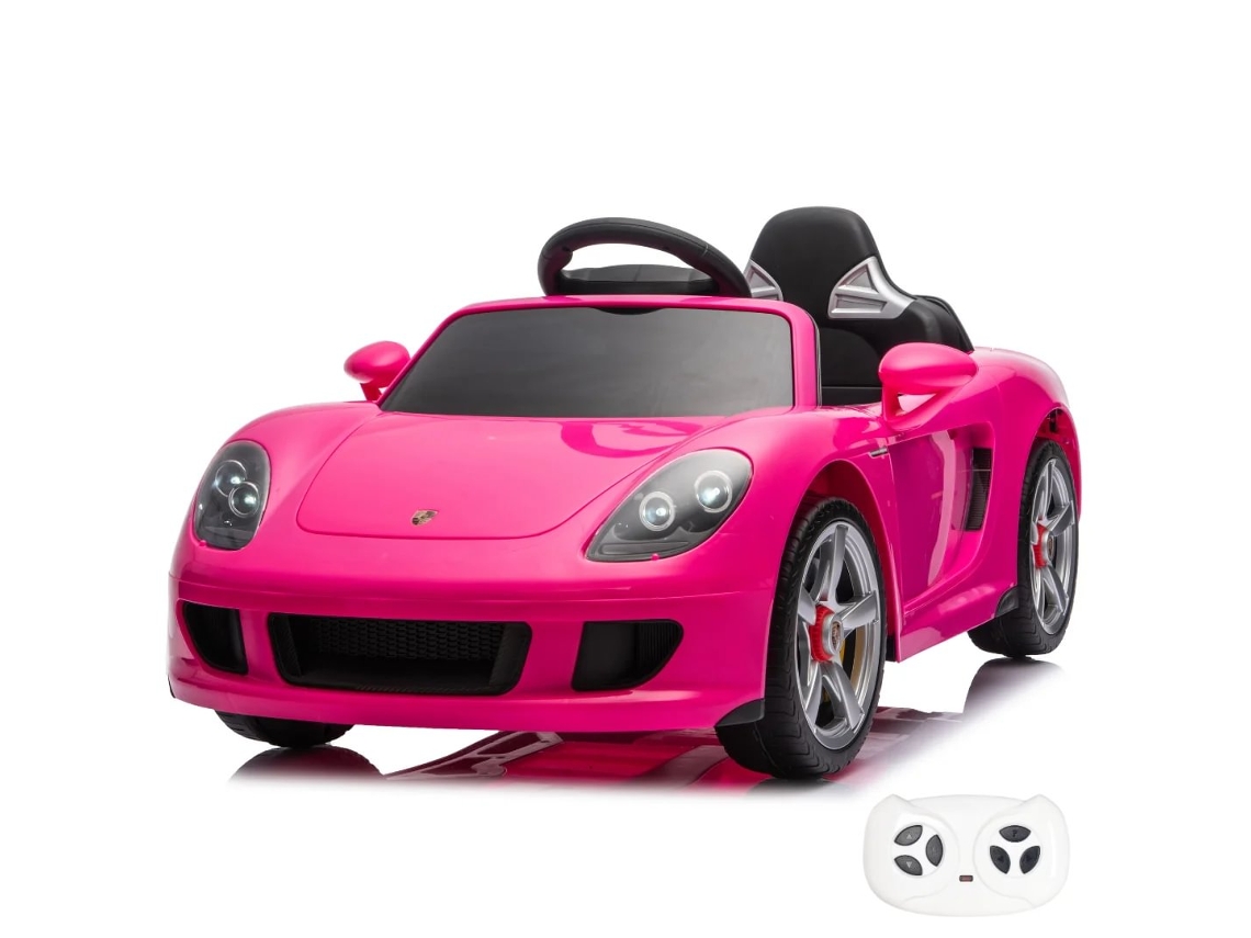 Carro Elétrico Infantil Porsche Carrera Gt - 1 A 5 Anos - Versão Completa - Carro Infantil De 12v Com Controlo Remoto - Veículo A Bateria Com Licença