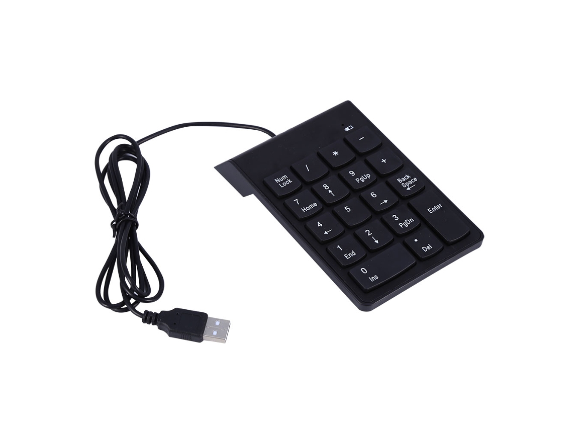 jiamini Teclado Numérico Usb Hf Com 18 Teclas Para Laptop E Computador De Mesa -aquaforge